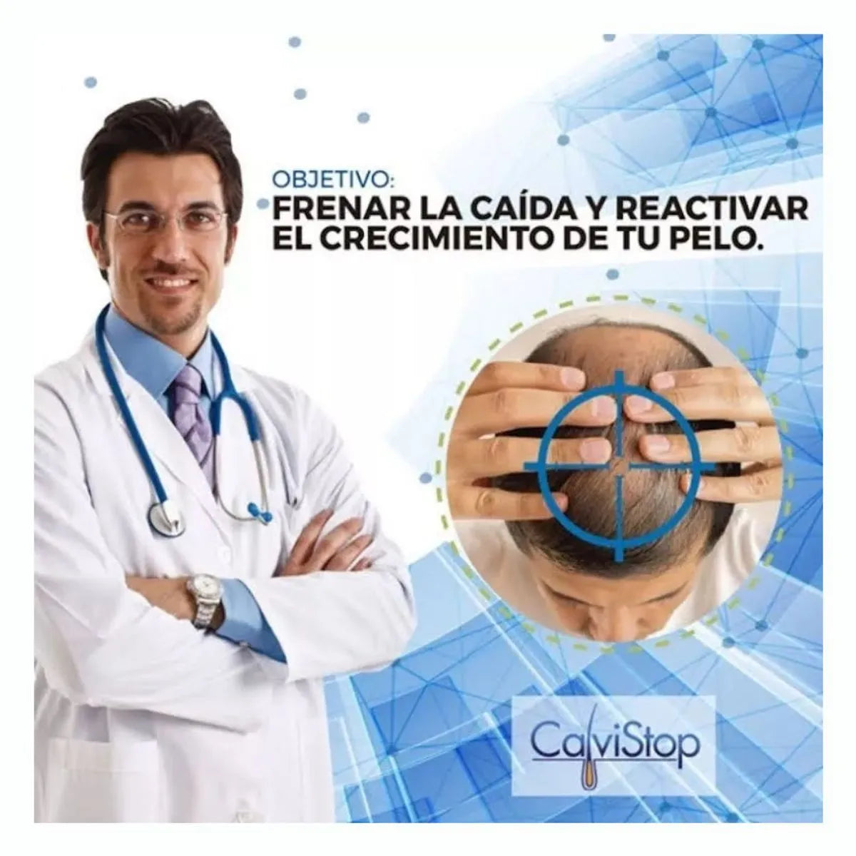 Calvistop™ - Detén la caída hoy. Reactiva tu cabello desde la raíz