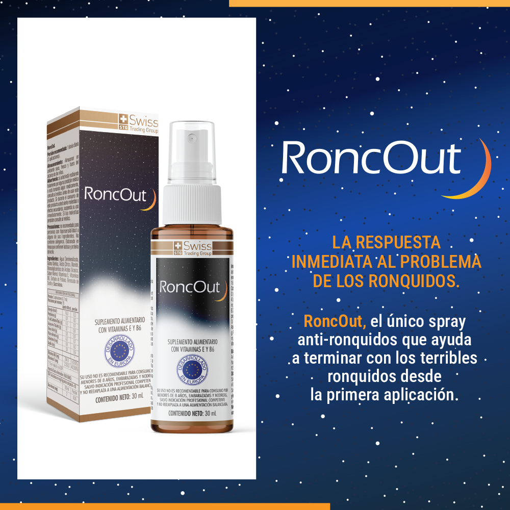 RoncOut™ | Noches Más Tranquilas, Sueño Profundo