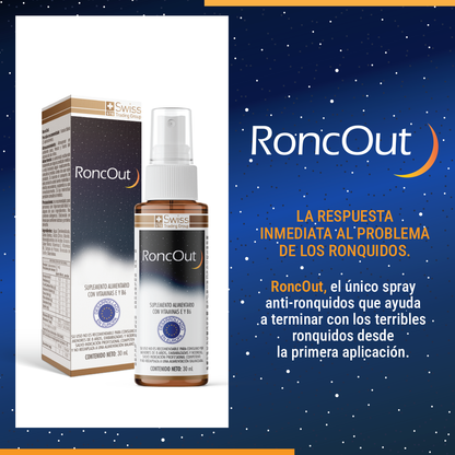 RoncOut™ | Noches Más Tranquilas, Sueño Profundo