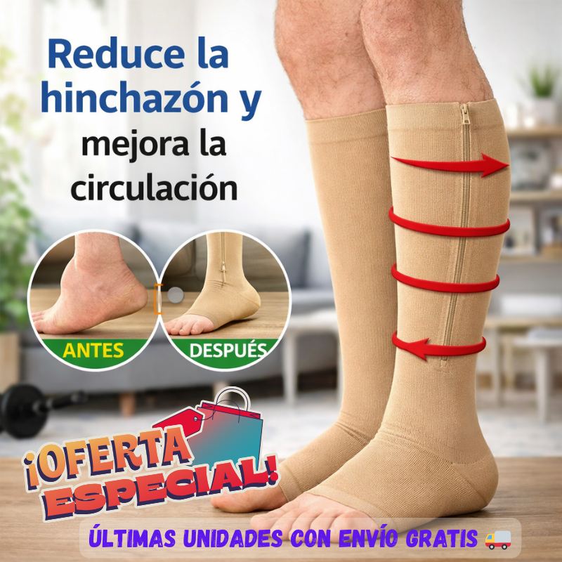 Set 3 Pares VitalSocks™ - Adiós a las piernas hinchadas y cansadas