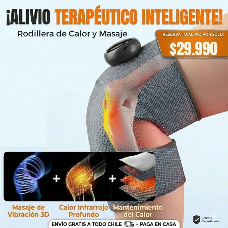 ThermoKnee™ | Rodillera Inteligente Alivio 3 en 1