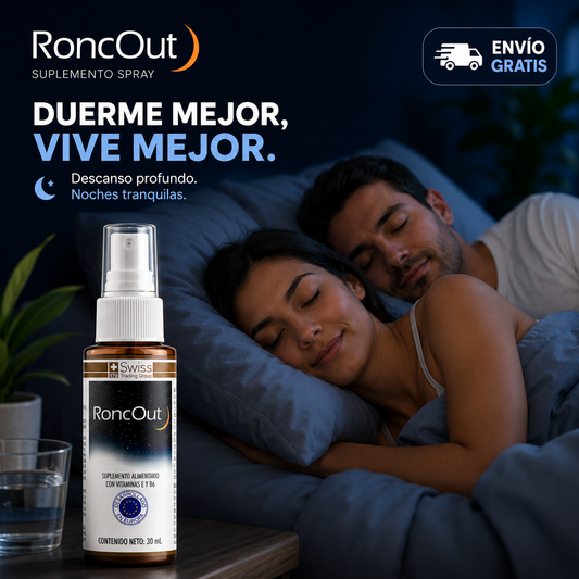 RoncOut™ | Noches Más Tranquilas, Sueño Profundo